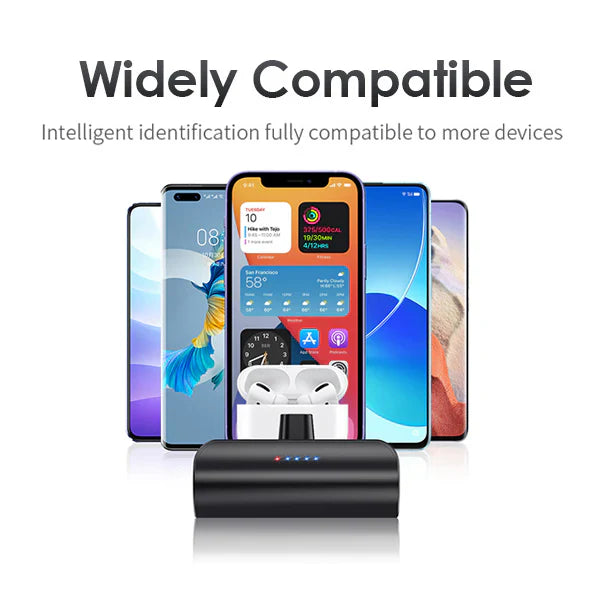 Engage 5000Mah Lightning Port Ultra Compact Pb With Flashlight 18W