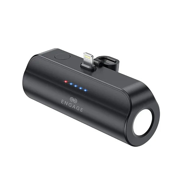 Engage 5000Mah Lightning Port Ultra Compact Pb With Flashlight 18W