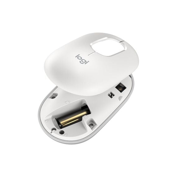 Logitech Pop Mouse With Emoji - Off-White