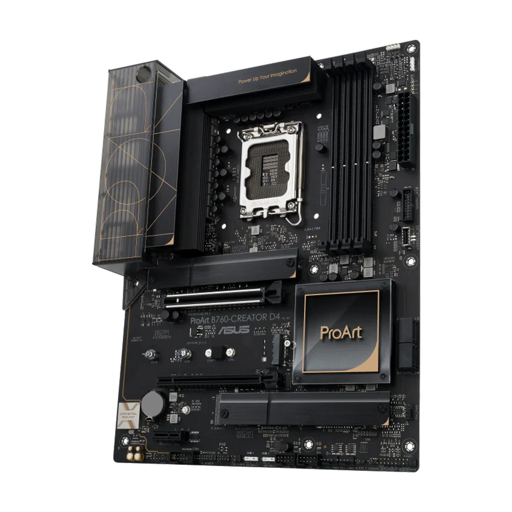 Asus Proart B760 Creator Ddr4 Atx Motherboard Black