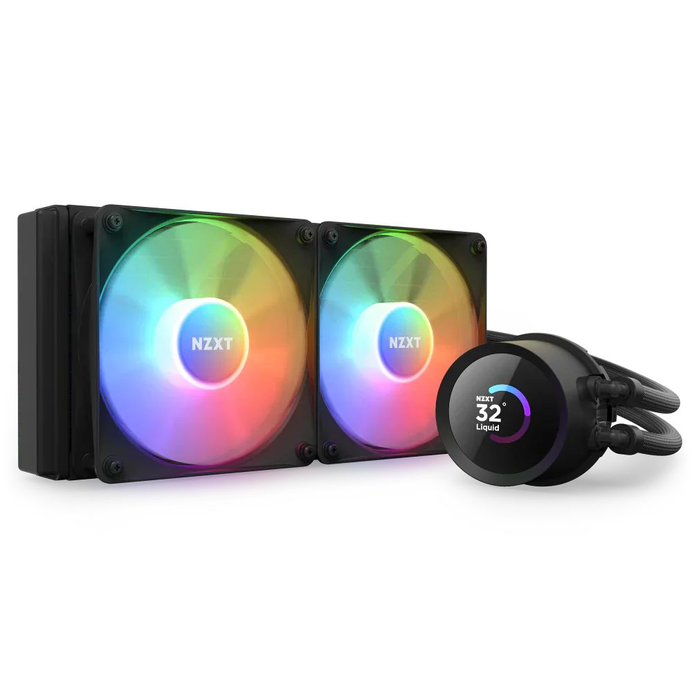 Nzxt Kraken 240 Rgb V2 240Mm Aio Liquid Cooler - Black