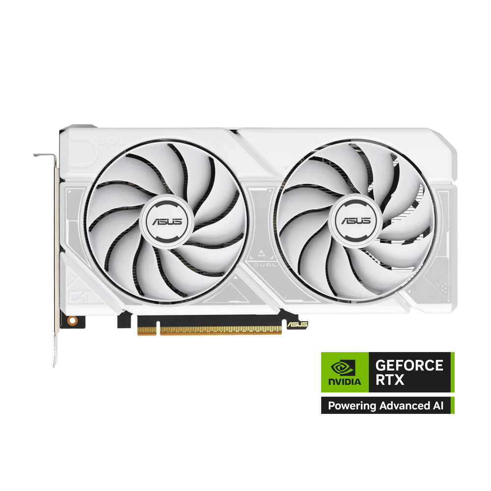 Asus Dual Geforce Rtx 5060 Oc 8Gb Graphic Card - White