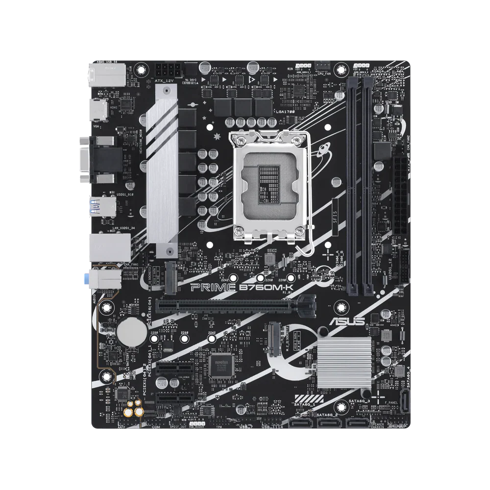 Asus Prime B760M-K Ddr5 Motherboard Black