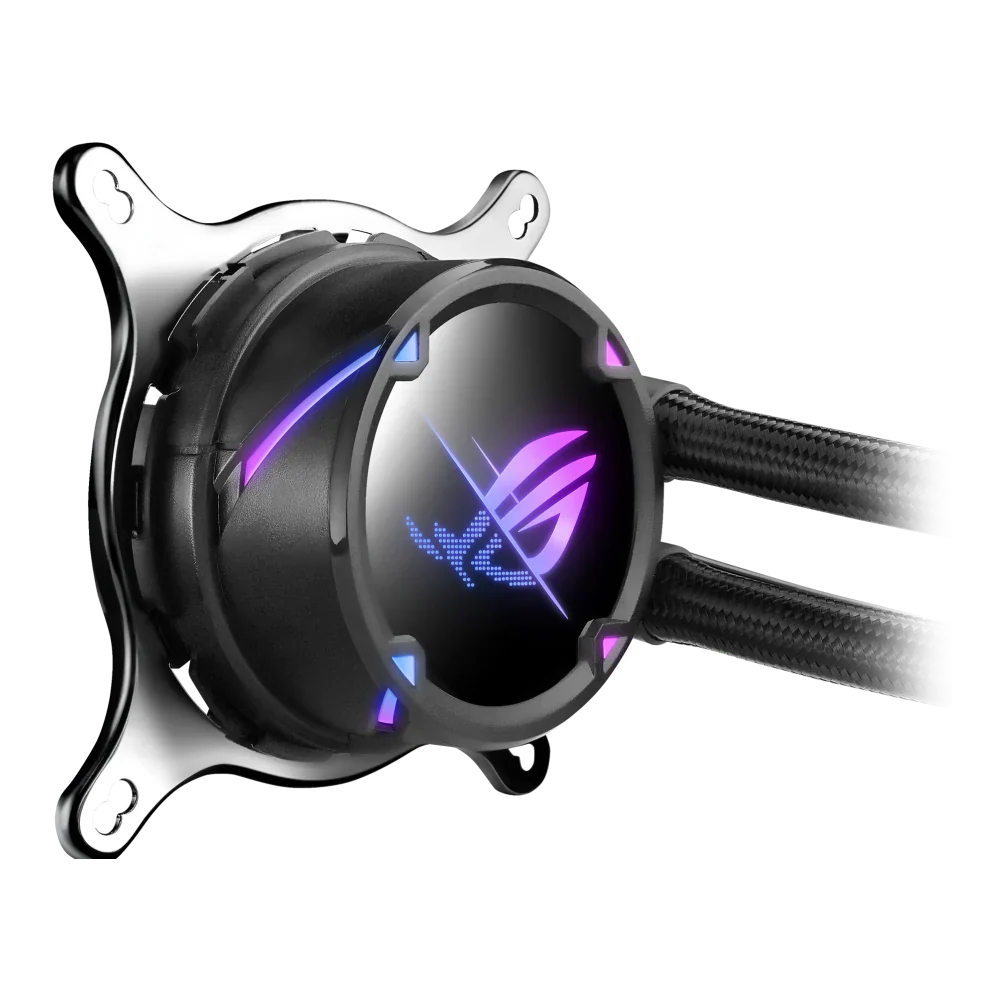 Asus Rog Strix Ii 240 Argb Aio Cpu Liquid Cooler - Black