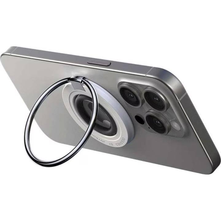 Joyroom Magnetic Phone Ring Holder – 360° Stand, Black