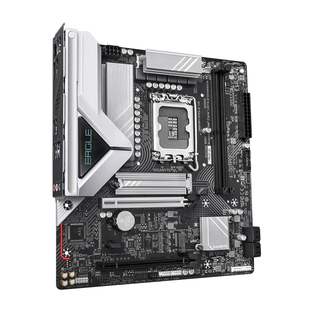 Gigabyte B860M Eagle V2 Ddr5 Gaming Motherboard - Black