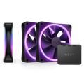 Nzxt F120Rgb Duo - 120Mm Dual-Sided Rgb Fan Triple Pack Black
