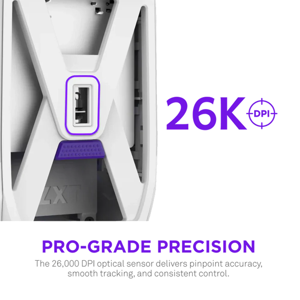 Nzxt Lift Elite Wireless Gaming Mouse White