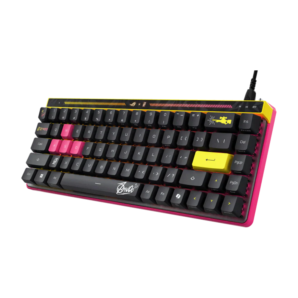 Asus Rog Falchion Ace Hfx Zywoo Edition Wired Gaming Keyboard - Black