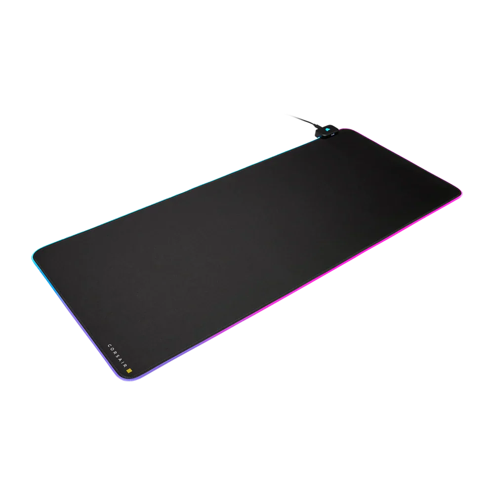 Corsair Icue Mm700 Rgb Extended Mouse Pad - Black