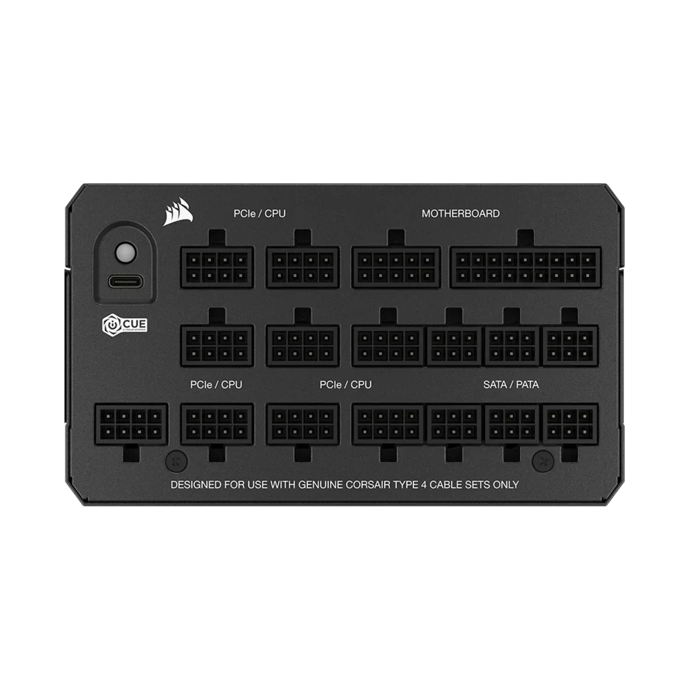 Corsair Hx1200I Fully Modular Ultra-Low Noise Platinum Atx 1200W Power Supply (Uk)  Black