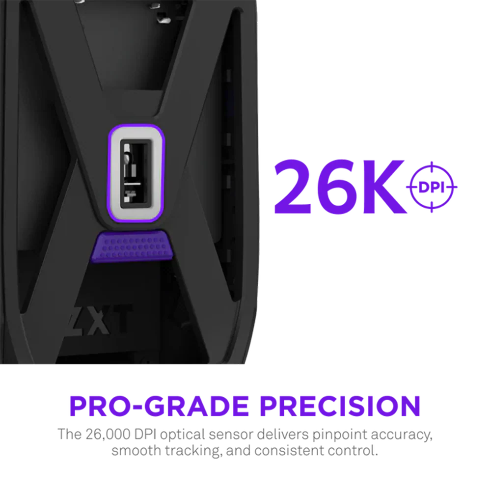 Nzxt Lift Elite Wireless Gaming Mouse Black