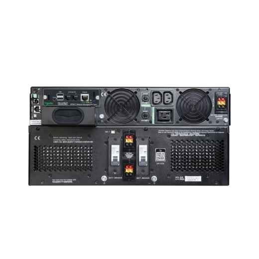 APC Smart-UPS On-Line, 10kVA/10kW, Rack/Tower, 230V, 2x IEC C13+1x IEC C19+Hard wire 3-wire (H+N+E) outlets, Network Card, W/O rail kit (SRTG10KXLI)