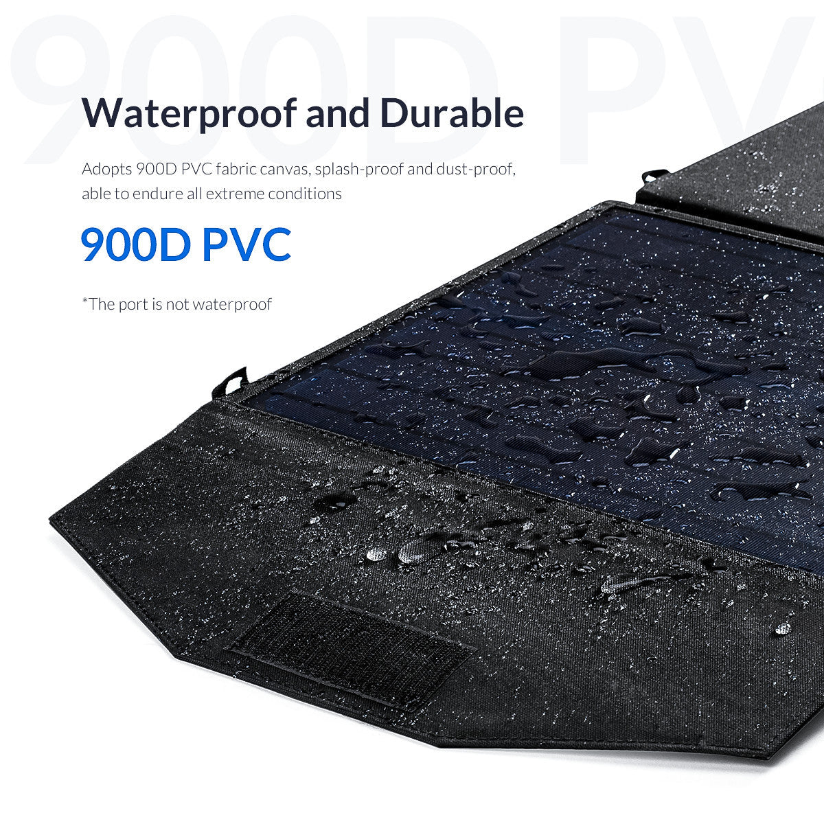 ORICO Foldable Solar Panel Charger - 100W / Black
