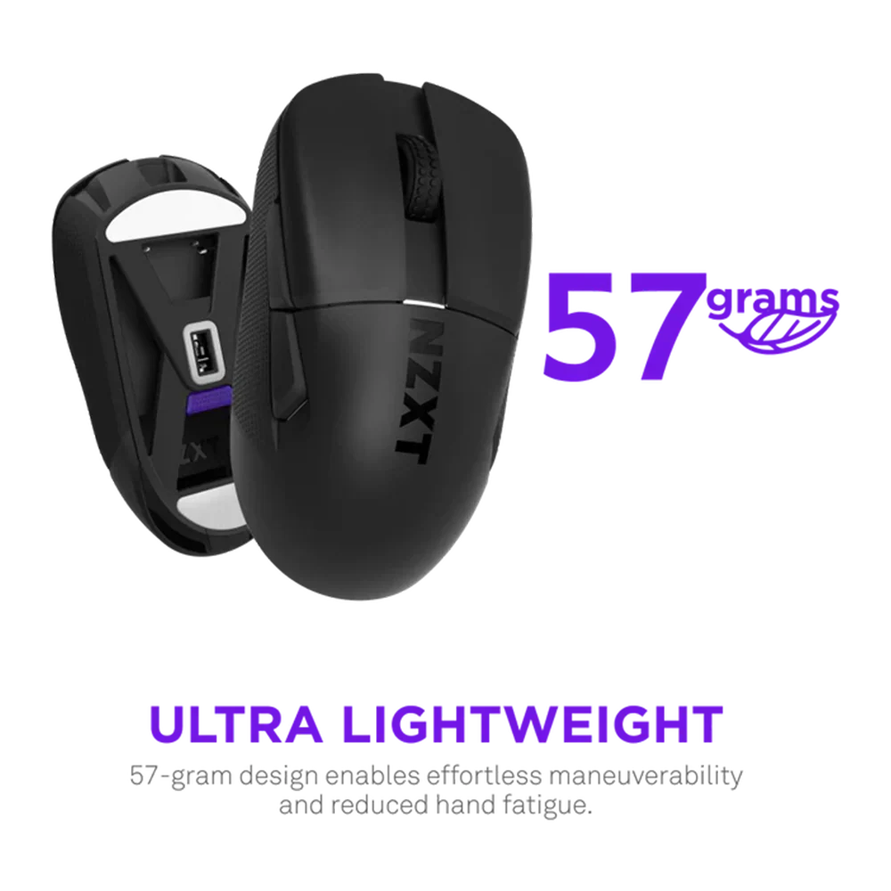 Nzxt Lift Elite Wireless Gaming Mouse Black