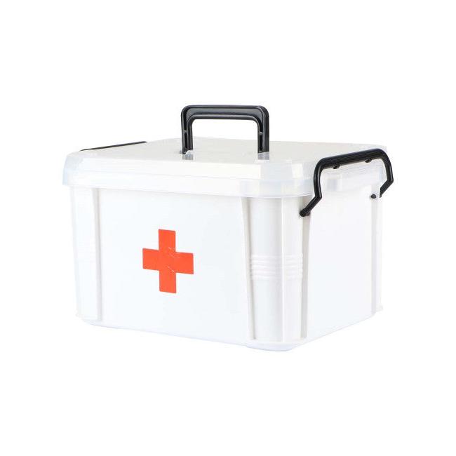 035 PORTABLE FIRST AID KID MEDICINE STORAGE BOX 28.5*21.5*18