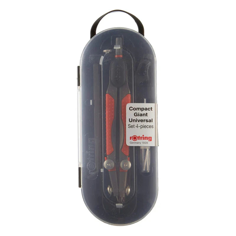Rotring Compact Giant Universal Compass Set With Lead Box