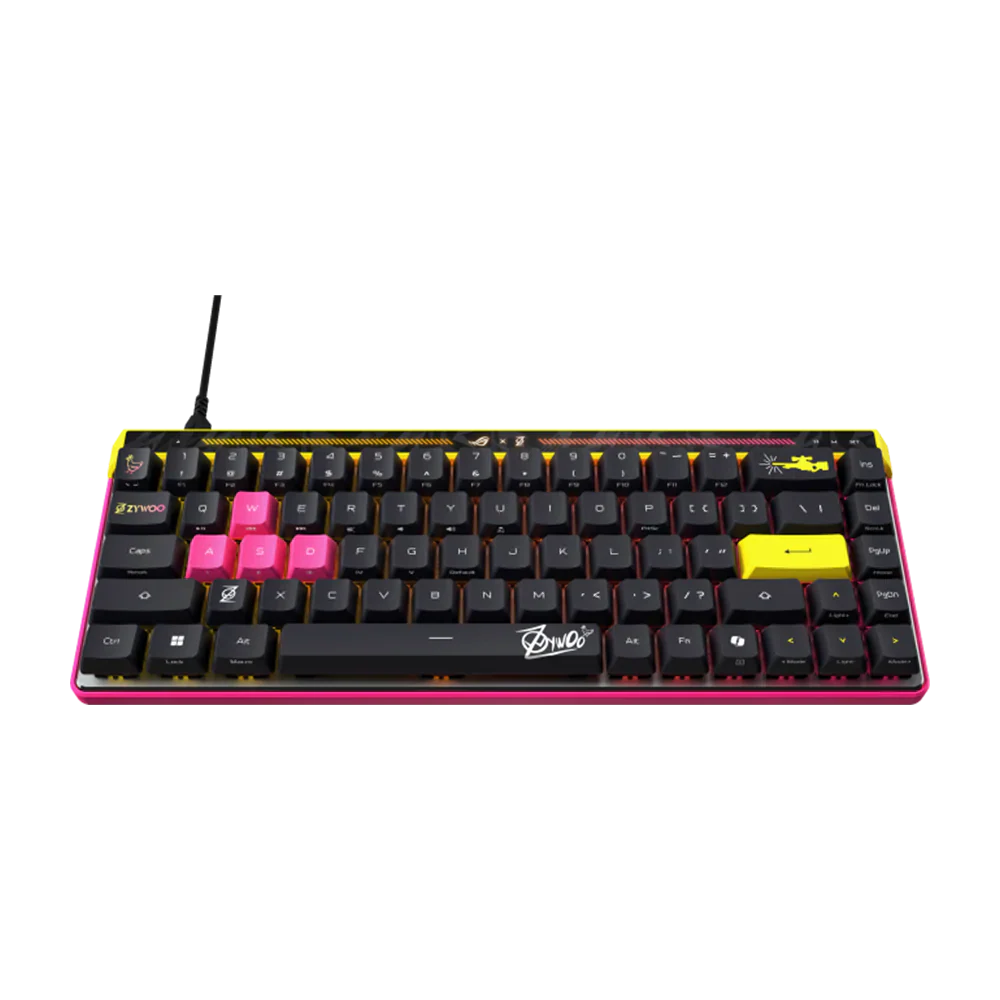Asus Rog Falchion Ace Hfx Zywoo Edition Wired Gaming Keyboard - Black