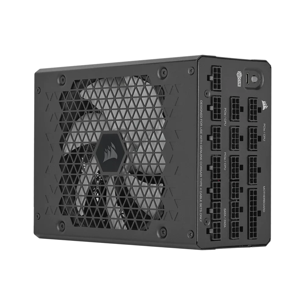 Corsair Hx1500I Fully Modular Ultra-Low Noise Platinum Atx 1500W Power Supply (Uk) Black