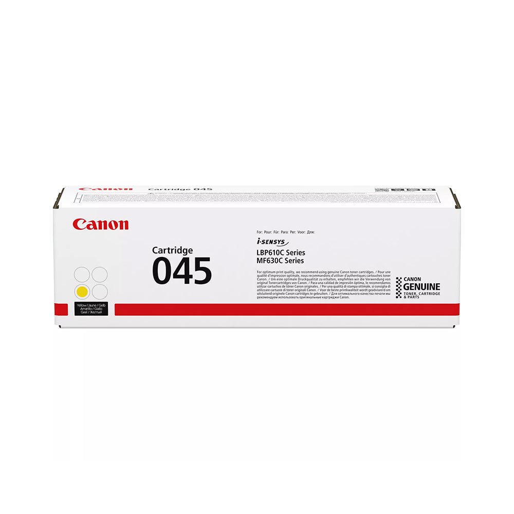Canon 045Y Yellow (1239C002) Toner Cartridge
