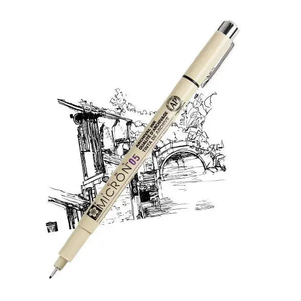 Pigma Permanent Ink Pen 0.3 Mm-Set Of 2 Piece