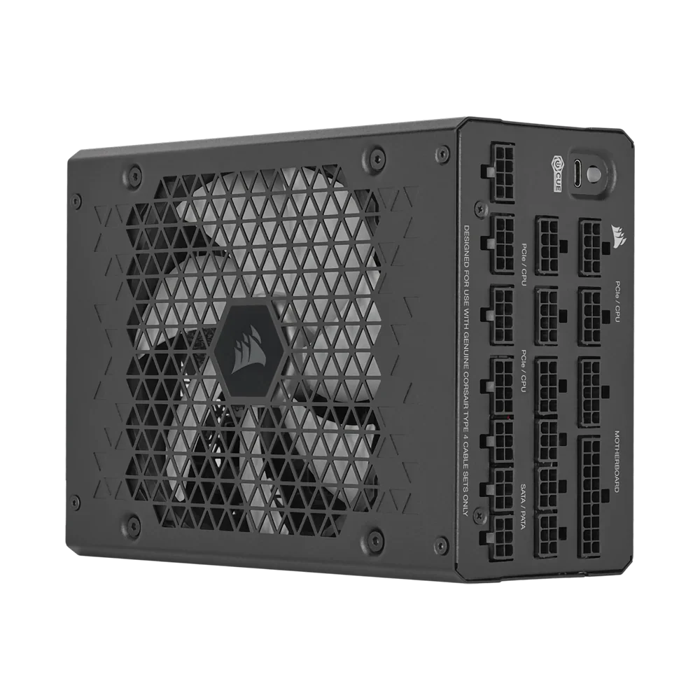 Corsair Hx1200I Fully Modular Ultra-Low Noise Platinum Atx 1200W Power Supply (Uk)  Black