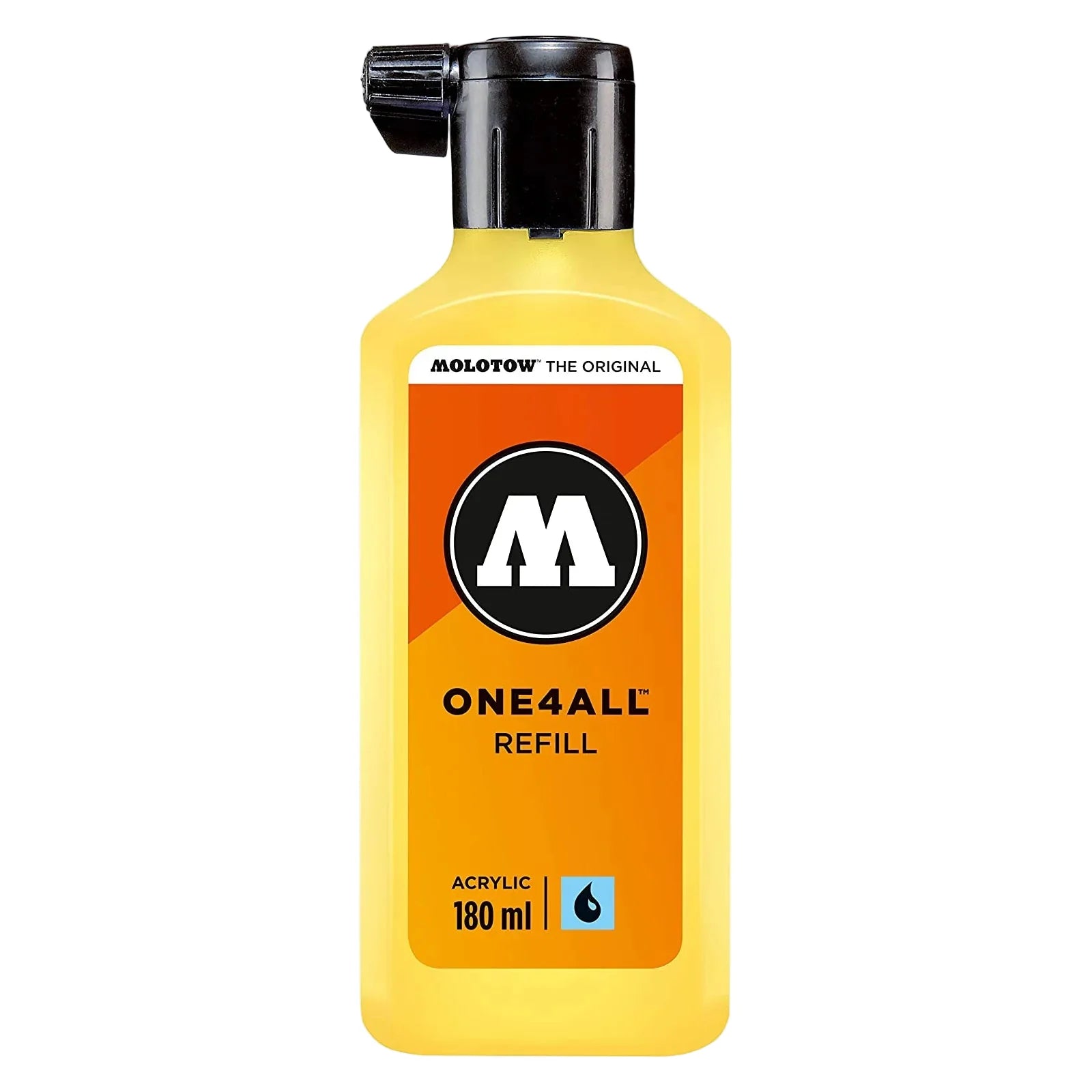 Molotow One 4 All Acrylic Paint Refill 180ml - Zinc Yellow
