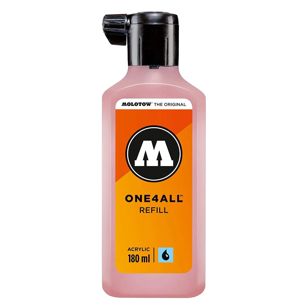 Molotow One 4 All Acrylic Paint Refill 180ml - Skin Pastel