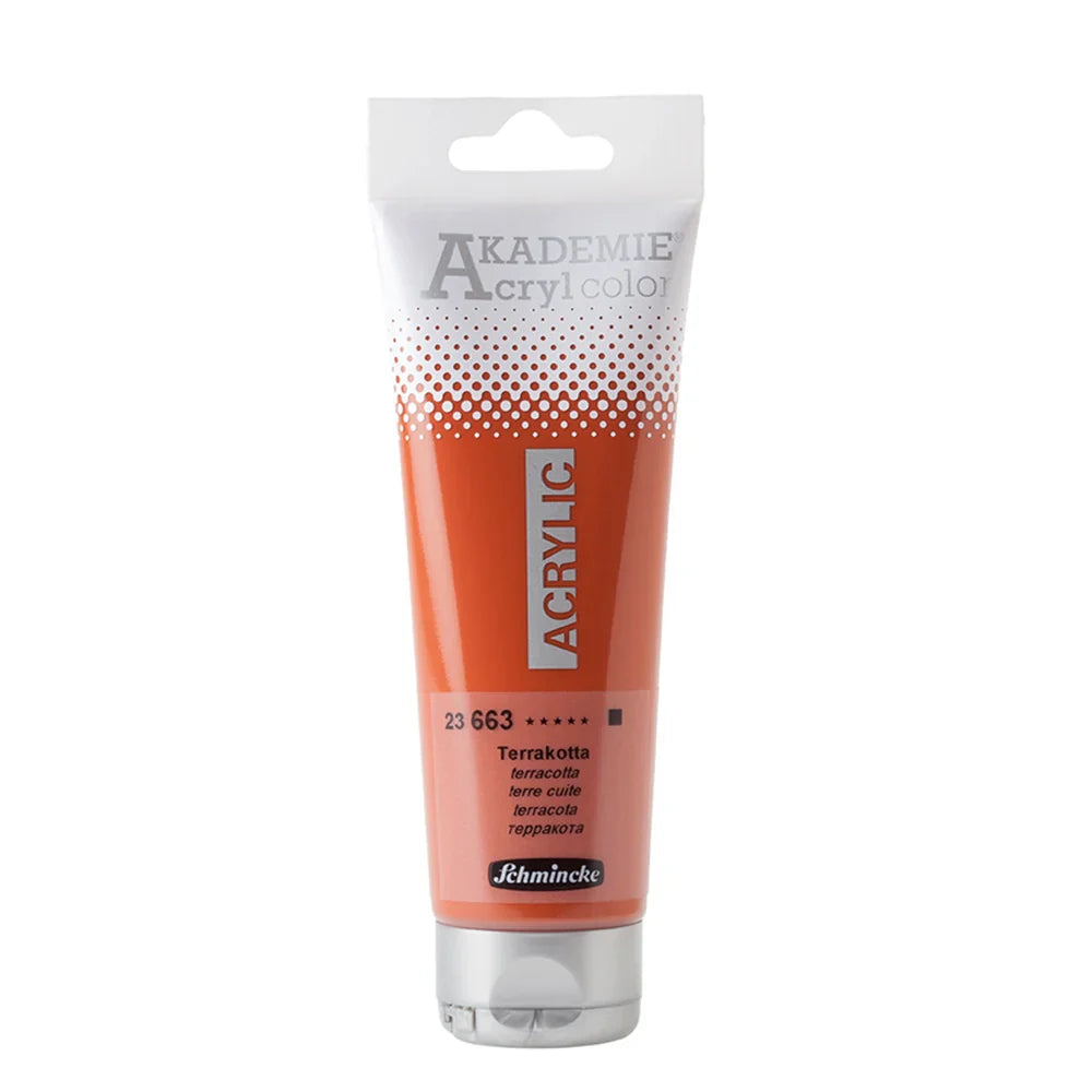Schmincke Akademie Acrylic Color -120ml - Terracotta-(23663)