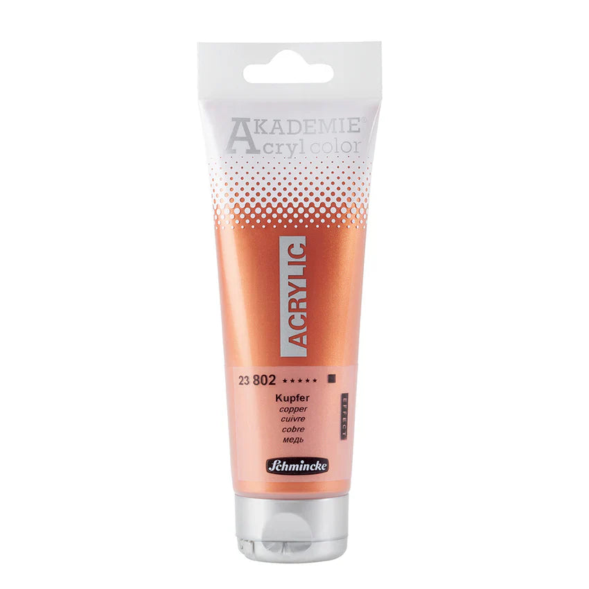 Schmincke Akademie Acrylic Color -120ml - Copper