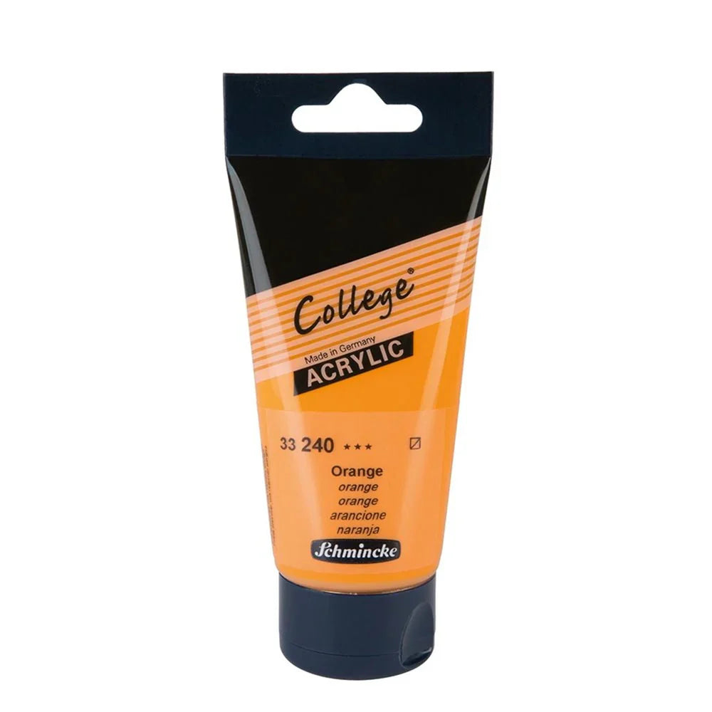 Schmincke College Acrylic Color, 75ml, Orange