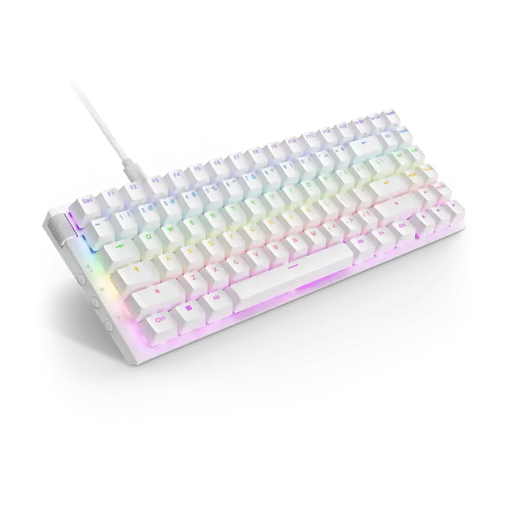 Nzxt Function 2 Mini Tkl Wired Optical Gaming Keyboard White