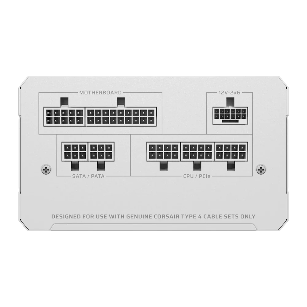 Corsair Rme Series Rm750E Fully Modular Low-Noise Atx Power Supply White