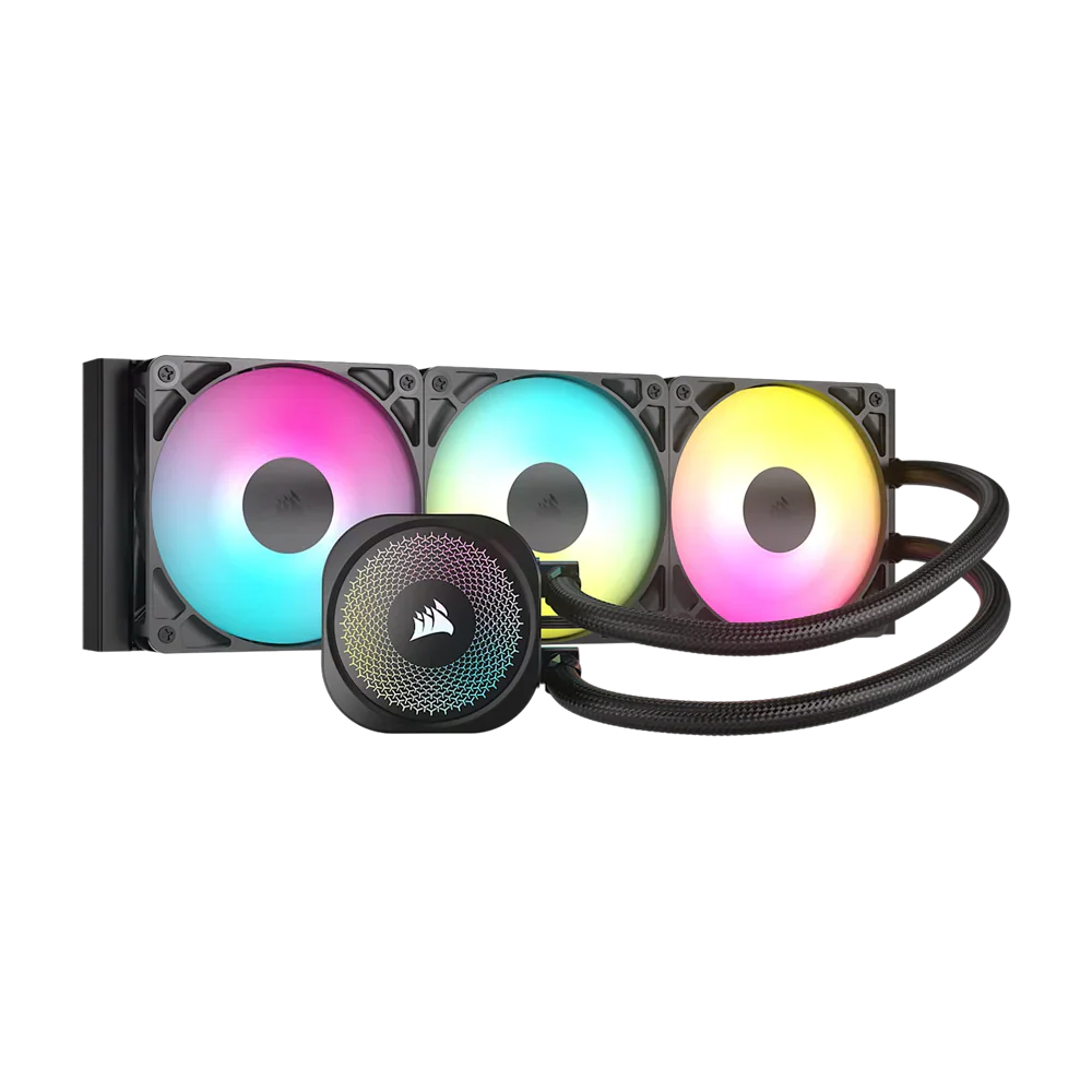 Corsair Nautilus 360 Rs Argb Liquid Cpu Cooler - Black