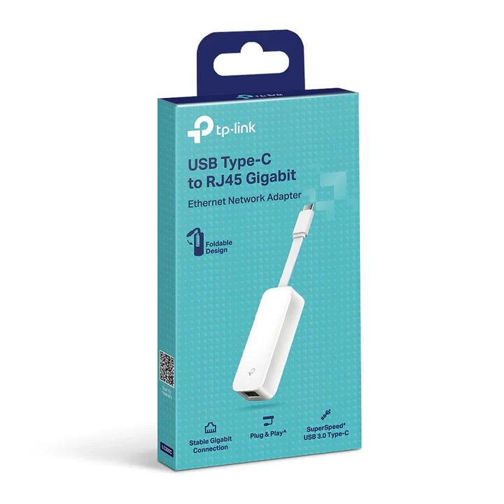 TP-Link UE300C USB-C to RJ45 Gigabit Ethernet Network Adapter
