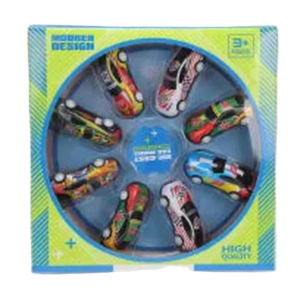 08 Pieces Die Cast Car Model-976-10