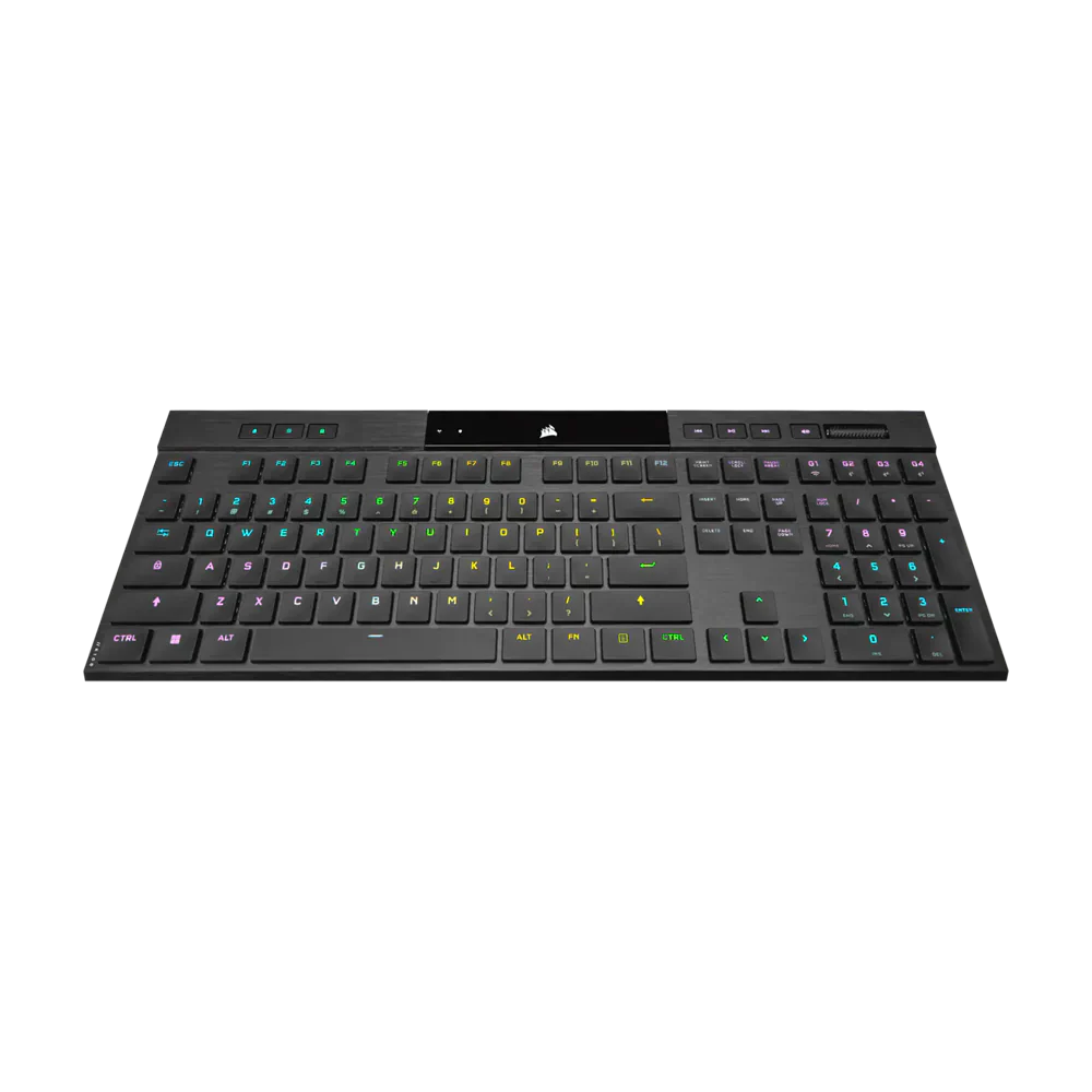 Corsair K100 Air Rgb Wireless Ultra-Thin Mechanical Gaming Keyboard - Black