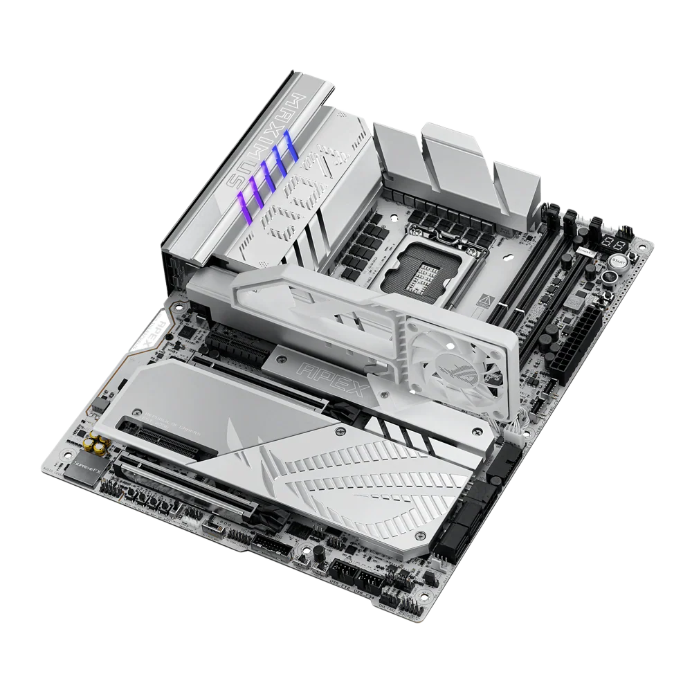 Asus Rog Maximus Z890 Apex Ddr5 Motherboard White
