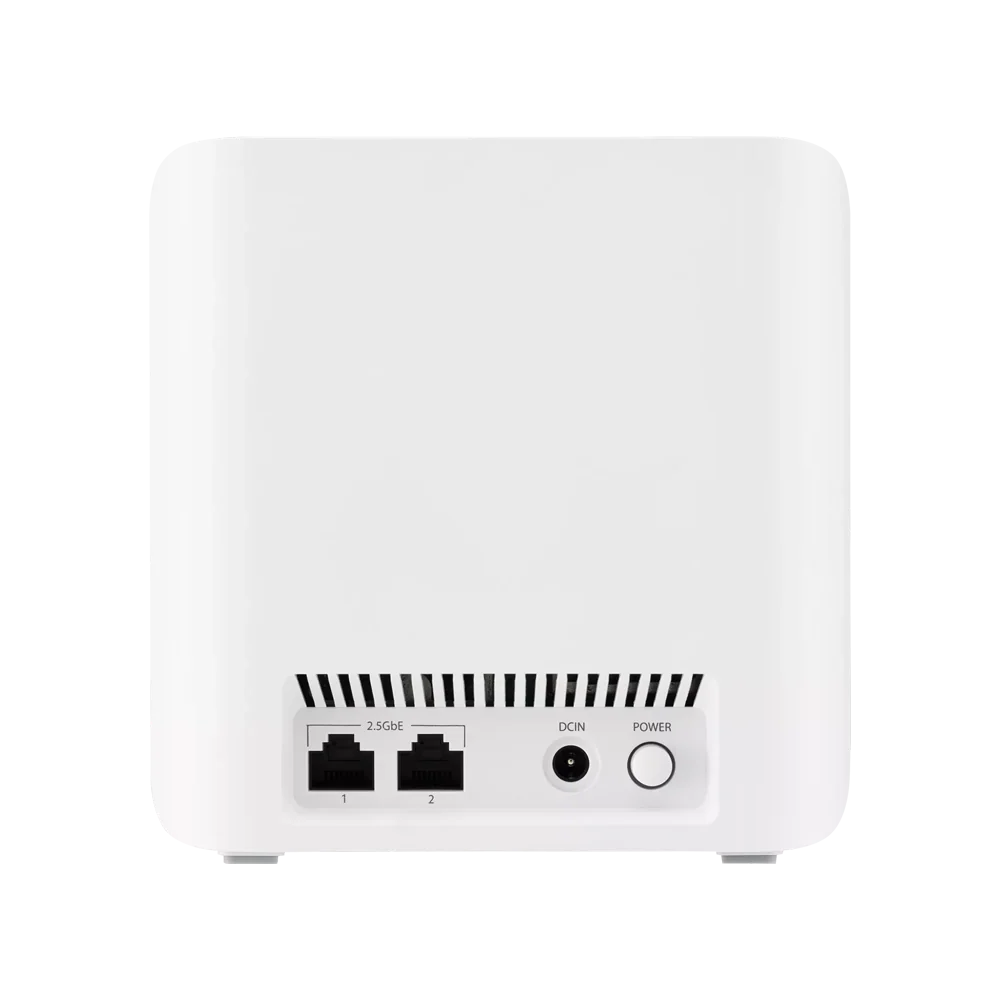 Asus Zenwifi Bd4 (1Pk) Dual-Band Wifi 7 (802.11Be) Aimesh Extendable Router - White