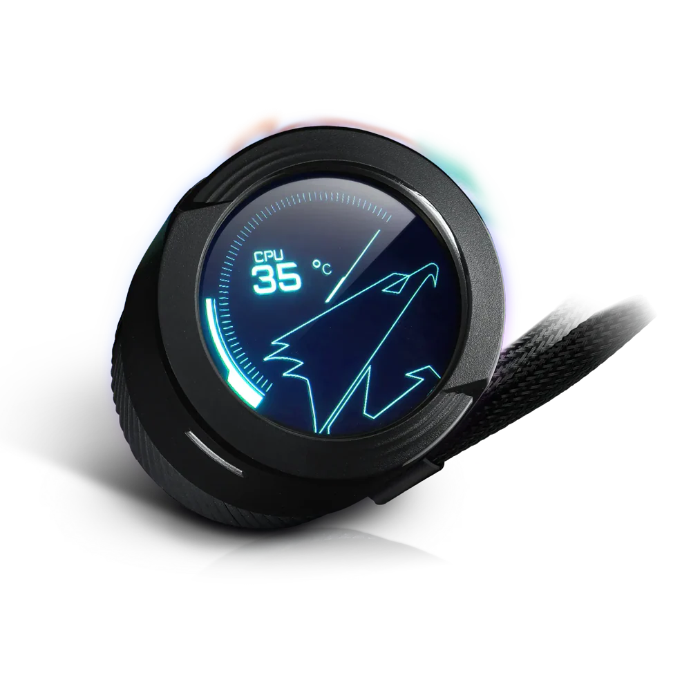 Gigabyte Aorus Waterforce X 360 Aio Liquid Cooler Black