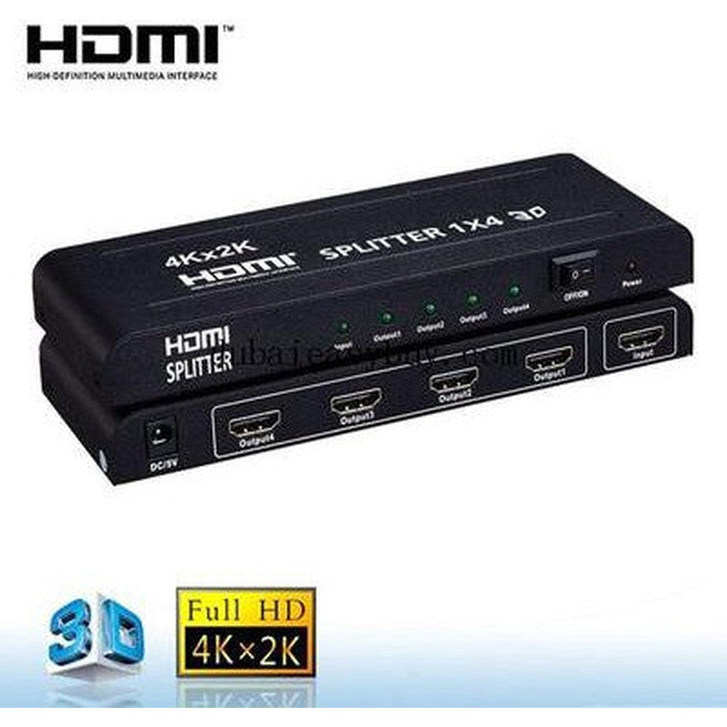 1 In 4 Out Hdmi Splitter 4K2K