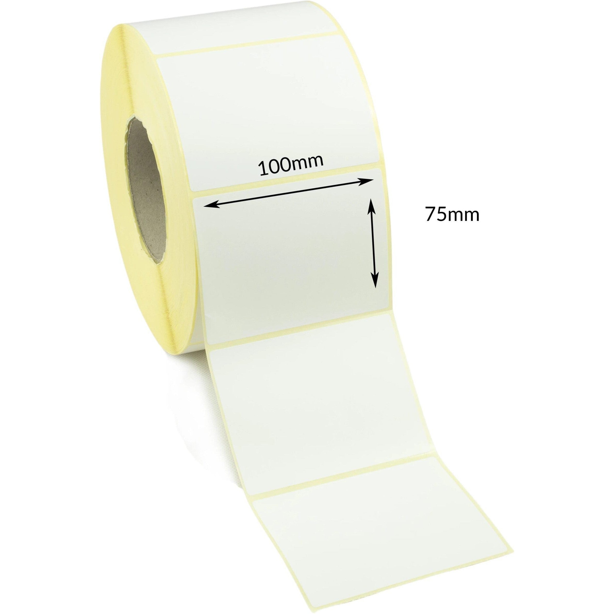 Barcode 100 Mm × 75 Mm Label Roll
