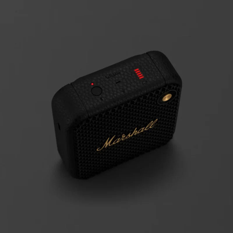 Marshall Willen Portable Bluetooth Speaker , Black & Brass WILLEN BT BLK&BRSS
