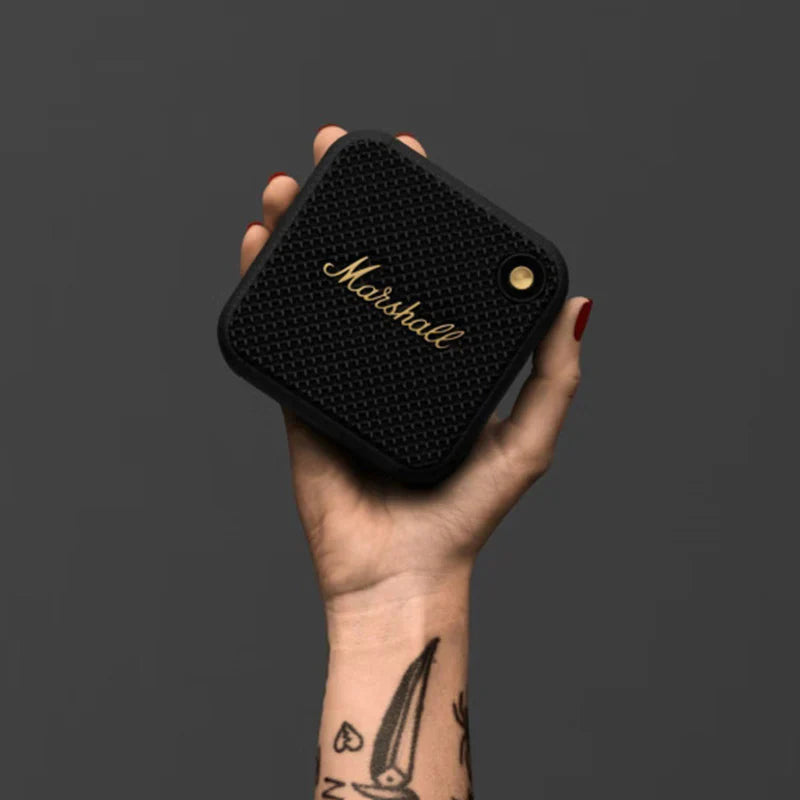 Marshall Willen Portable Bluetooth Speaker , Black & Brass WILLEN BT BLK&BRSS