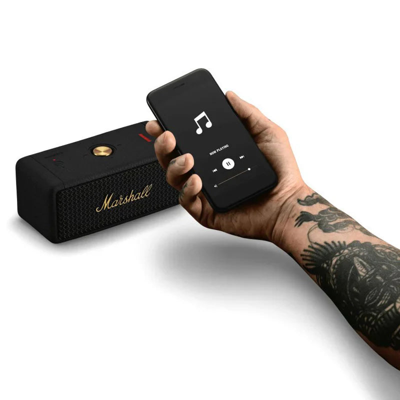 Marshall Emberton II Portable Speaker Black and Brass