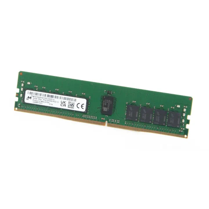 Micron 32Gb Ddr4-3200Mhz Reg Ecc Mta18Asf4G72Pz-3G2E1