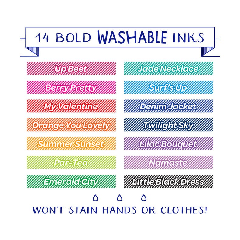 Crayola 14 CT TAKE NOTE WASHABLE GEL PENS