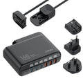 Ldnio 140W GaN Super Fast Desktop Charger A6140C - Multi-Device Charging Hub