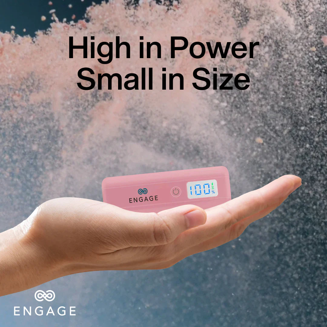 Engage Compact Wireless Magnetic Pb 10000Mah W/Led Display-Grn 45W
