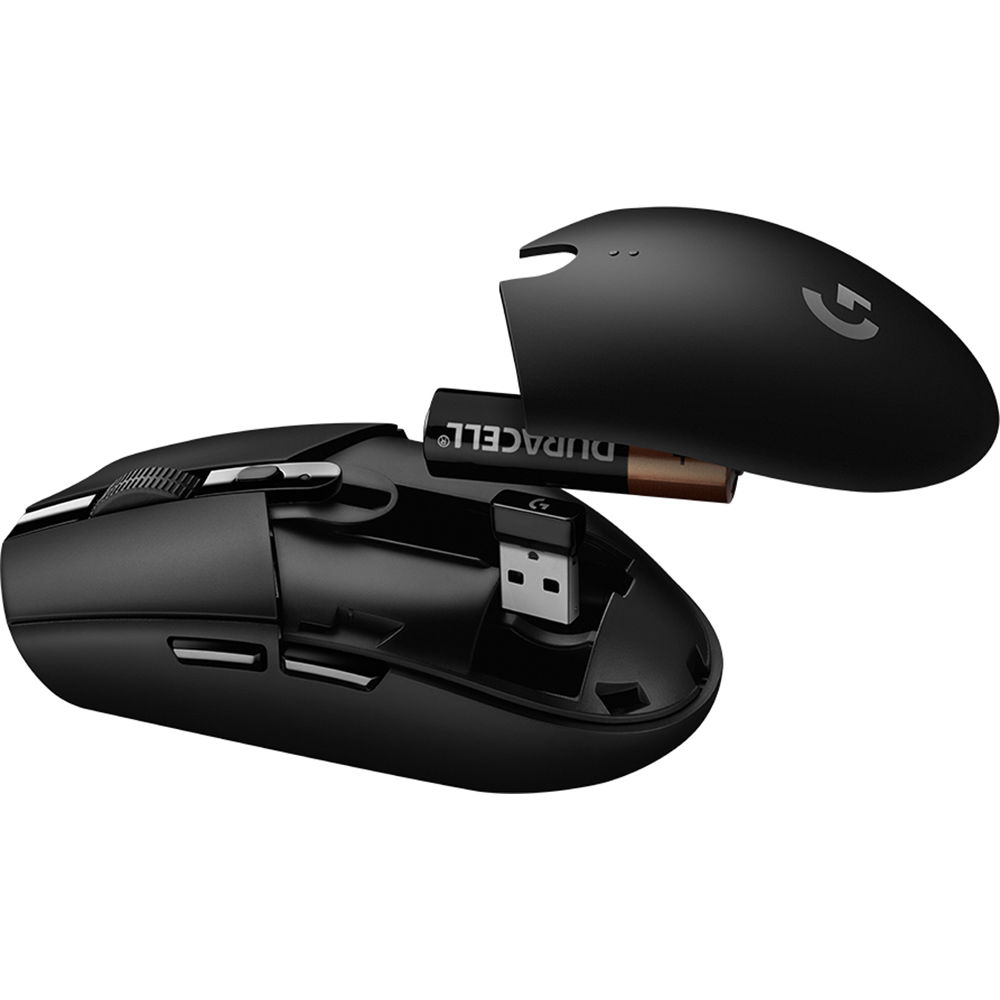 Logitech G305 LIGHTSPEED Wireless Gaming Mouse - Black